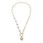 Jewelry Fashion Simple Round Bead Pearl Pendant Necklace Female Three to One Sexual Trend Necklace