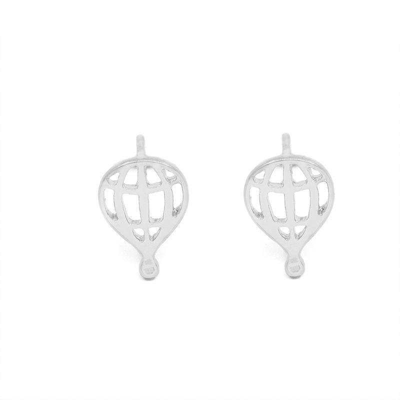 Popular Jewelry Personality Small Hot Air Balloon Stud Earrings Temperament Female Earrings Earrings