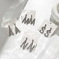 Ins full diamond letter earrings female fashion temperament niche design English letter earrings temperament earrings tide