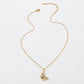 ZN151 Net Red Simple Geometric Necklace Smart Butterfly Sweet Zircon Necklace Cold Niche Necklace