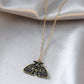 Gothic Dark Simple Butterfly Necklace Retro Fashion Creative Metal Old Butterfly Clavicle Chain Temperament Necklace