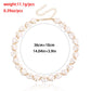 Jewelry Handwoven Imitation Pearl Necklace ins Bracelet Set Female Versatile Jewelry Choker