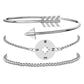 Accessories Popular Street Compass Arrow Bracelet Women's Bracelet Set