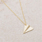 Star with the same jewelry one-way band onedirection necklace paper airplane necklace