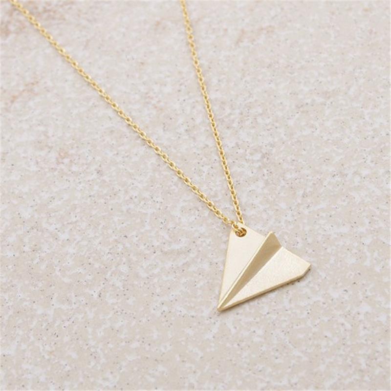 Star with the same jewelry one-way band onedirection necklace paper airplane necklace