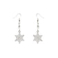Jewelry White Pearl Snowflake Stud Earrings Ladies Christmas Gift Earrings Earrings