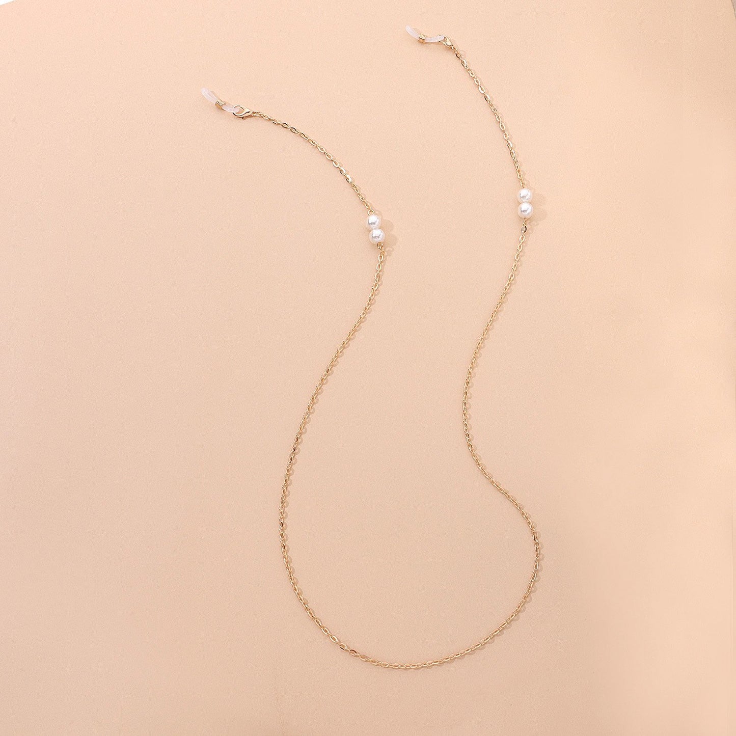 Jewelry Fashion Pearl Chain Glasses Chain Temperament Simple Popular Metal Glasses Accessories