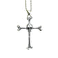 Men's Skull Personality Pendant Necklace Cross Religion Punk Hip Hop Ghost Skull Jewelry