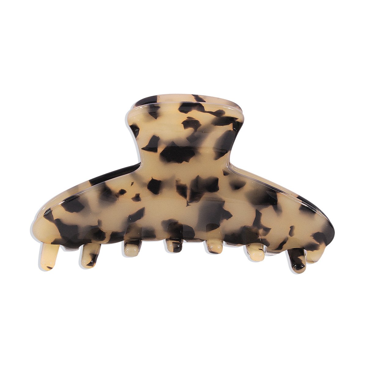 F428 Internet celebrity simple and gentle shark hair clip female personality plate fashion lazy hair accessories back head clip