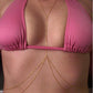 Fashion Sexy Bikini Double Layer Body Chain Necklace Beach Party Decorations