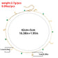 Jewelry Simple Necklace Green Crystal Star Crescent Pendant Necklace Female Light Luxury Niche