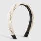 F5215 Jewelry French Braided Winding Non-slip Headband Flannel Simple Retro Geometric Headband Women