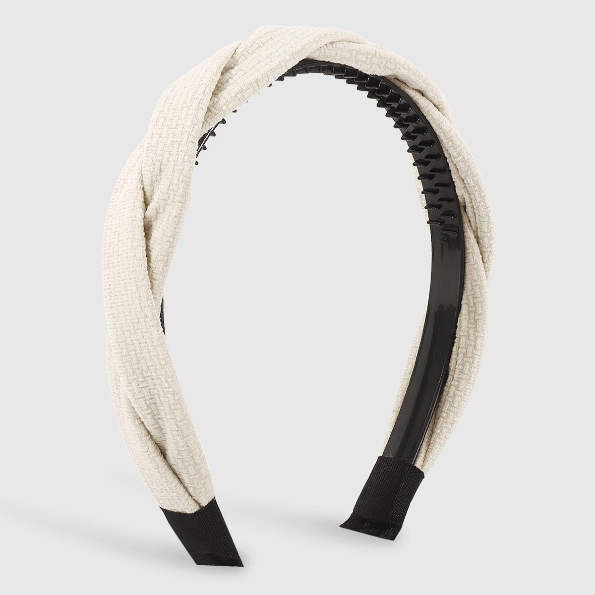 F5215 Jewelry French Braided Winding Non-slip Headband Flannel Simple Retro Geometric Headband Women