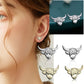 Explosive Children's Jewelry Cute Cartoon Cow Earrings Female Fashion Small Animal Earrings Jewelry