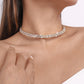 N134 Necklace Hong Kong Claw Chain Row Diamond Geometric Elegant Necklace Temperament Creative Fashion Necklace