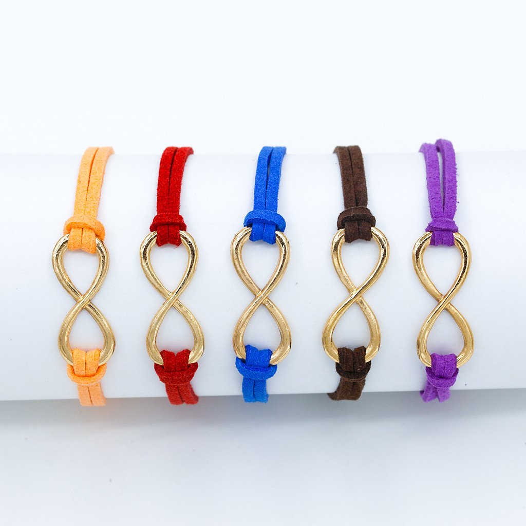 Jewelry Fashion Symbol 8 Character Hemp Rope Bracelet Market Hand Jewelry