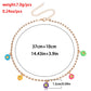 Jewelry ins diamond claw chain colorful flower necklace female choker advanced simple necklace
