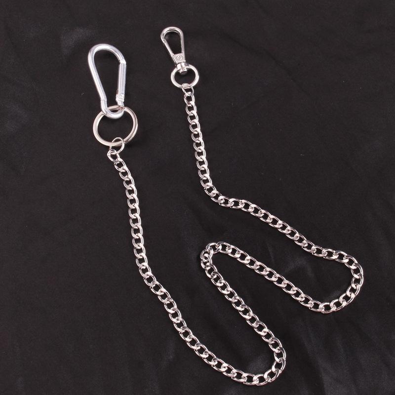 Simple Retro Chain Rock Punk Metal Ring Ornament Fashion Exaggerated Jeans Chain