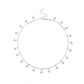 Jewelry Fashion Fashion High Gloss Pentagram Sequin Ladies Necklace