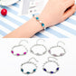 Fashion Jewelry Ocean Heart Peach Heart Diamond Crystal Bracelet Women's Accessories Bracelet