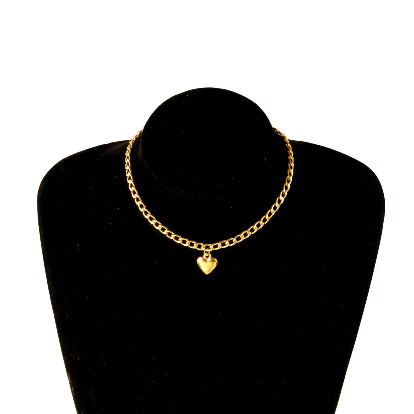 Fashion Love Clavicle Chain Simple Necklace Trend Personality Peach Heart Pendant Jewelry