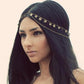 Jewelry street fashion super shiny sequins tassel chain headdress head chain