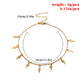 Jewelry Alloy Lightning Shape Pendant Necklace Female Simple Fashion Versatile Short Necklace Necklace