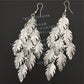 Direct Supply Fashion Metal Sheet Banana Leaf Ladies Earrings Pop Earrings