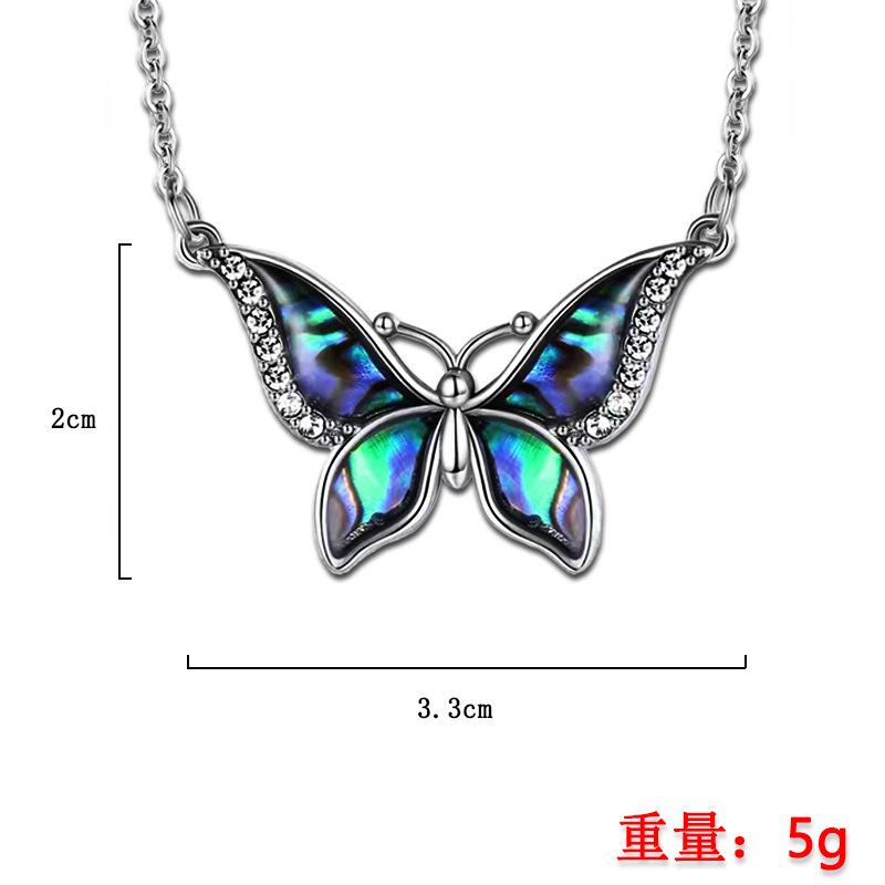 Jewelry Summer Butterfly Pendant Necklace Female Niche Design Animal Jewelry Fashion Accessories