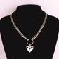 Jewelry Trend Love Necklace Female Personality Creative Fashion Necklace Ins Peach Heart Clavicle Chain