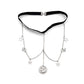 Jewelry Fashion Pentagram Moon Leg Chain Female Star Moon Pendant Thigh Chain Body Chain