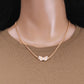 Jewelry Trend Single Butterfly Pendant Necklace Simple Fashion Versatile Women's Necklace