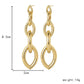 Punk Long Hollow Metal Geometric Earrings Personality Creative Temperament Fashion Trend Earrings