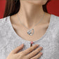 Love Red Panda Pendant Necklace Female Cute Cartoon Animal Clavicle Chain Jewelry