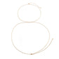 Jewelry Simple Cross Sexy Thin Chain Body Chain Women's Versatile Geometric Metal Clothing Chain