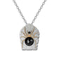 Explosive Jewelry Gothic Halloween Spider Necklace Female Punk Spider Web Pendant Jewelry