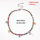 Jewelry Fashion Colorful Rice Beads Flower Pendant Necklace Female Simple Trendy Personality Popular Necklace