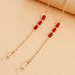 Fashion popular mask hanging chain glasses chain necklace acrylic resin mask chain