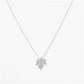 Jewelry Fashion Creative Natural Leaf Hemp Leaf Maple Leaf Pendant Versatile Clavicle Chain Ladies Necklace