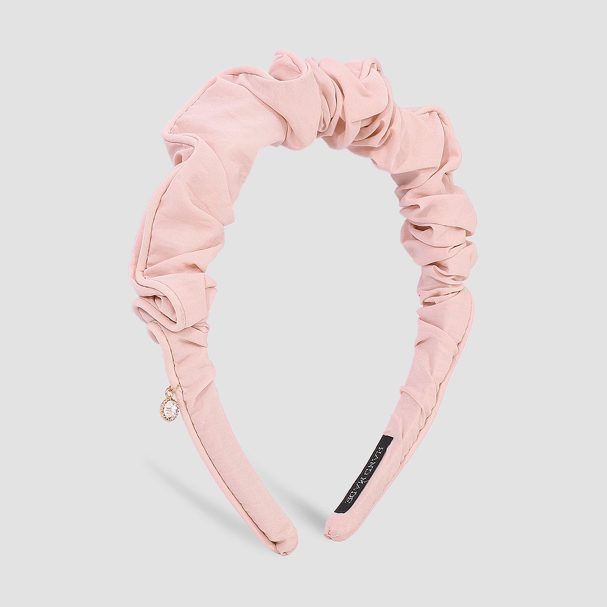 F493 jewelry simple small fresh pure color folded headband fashion commuting out fabric headband