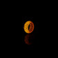 Explosive retro fashion tire pattern Mori resin luminous ring