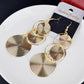 Exaggerated Atmospheric Disc Circle Multi-layered Ladies Earrings Indian Retro Earrings