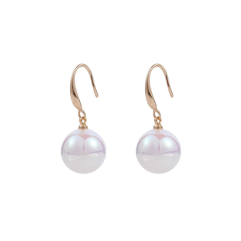 Symphony Mermaid Ji Pearl Earrings Young Niche Light Luxury Design Temperament Earrings Earhook Earrings