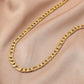 Men's Stainless Steel Titanium Steel Plated 18K Gold Short Necklace Simple and Elegant Clavicle Chain Accessories Year
