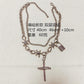 Necklace jewelry punk indifferent thorn steel nails multi-layer necklace clavicle chain hipster night accessories