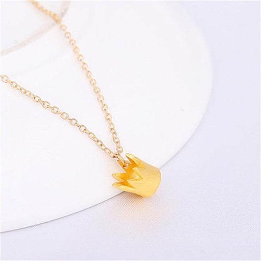 Explosive Jewelry Creative Jewelry Queen's Small Crown Set Chain Clavicle Chain
