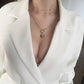Niche Design Fashion Versatile Multi-Layer Coin Portrait Round Women's Collar Personality Necklace Clavicle Chain