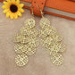 Christmas Earrings Exaggerated Earrings Multilayer Snowflake Earrings Ornaments