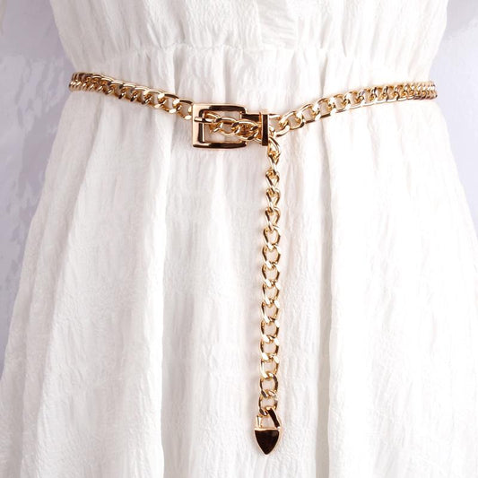 ins waist chain fashion personality chain wild chain belt trendy metal ladies belt