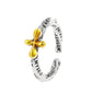 ins Mobius love ring retro fashion niche design cross opening index finger ring female